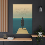 Inspirational Wall Art Print, Motivational Canvas, Home Décor, Mindfulness Gift, Positive Affirmation Art