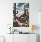 Chill Vibes Gorilla Canvas, Relaxed Gorilla Art, Fun Wall Decor, Jungle Themed Gift, Trendy Home Art