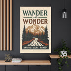 Nature Forest Art - Adventure Decor, Nature Wall Art, Gift for Explorers, Wanderlust Home Decor, Hiking Lover's Art