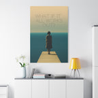 Inspirational Wall Art Print, Motivational Canvas, Home Décor, Mindfulness Gift, Positive Affirmation Art