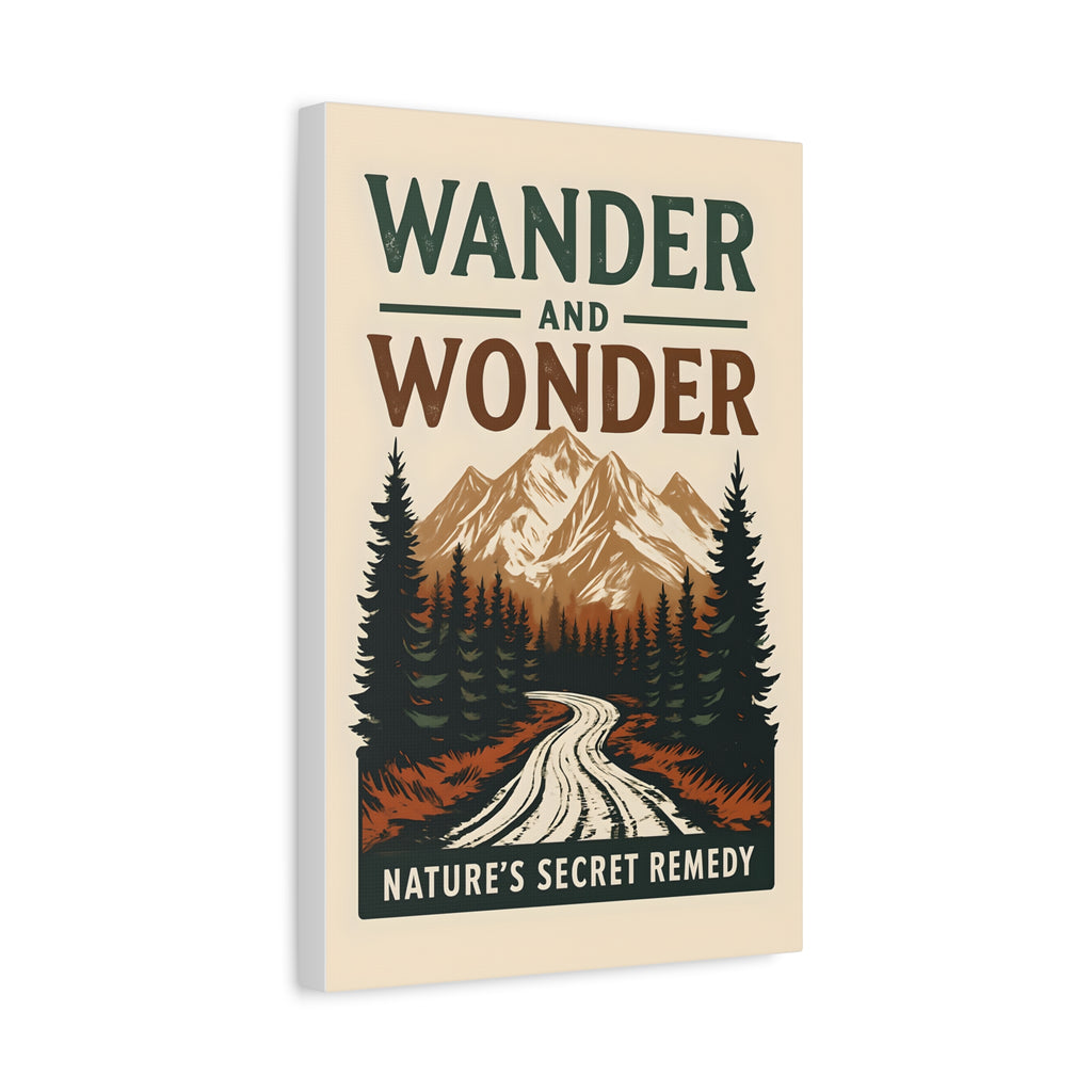 Nature Forest Art - Adventure Decor, Nature Wall Art, Gift for Explorers, Wanderlust Home Decor, Hiking Lover's Art