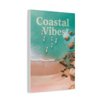 Coastal Vibes Canvas Print | Beach Decor, Nautical Wall Art, Coastal Home, Ocean Aesthetic, Gift for Sea Lovers